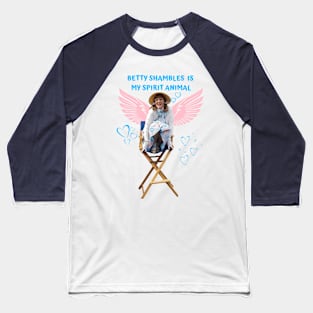 Betty Shambles Spirit Animal Baseball T-Shirt